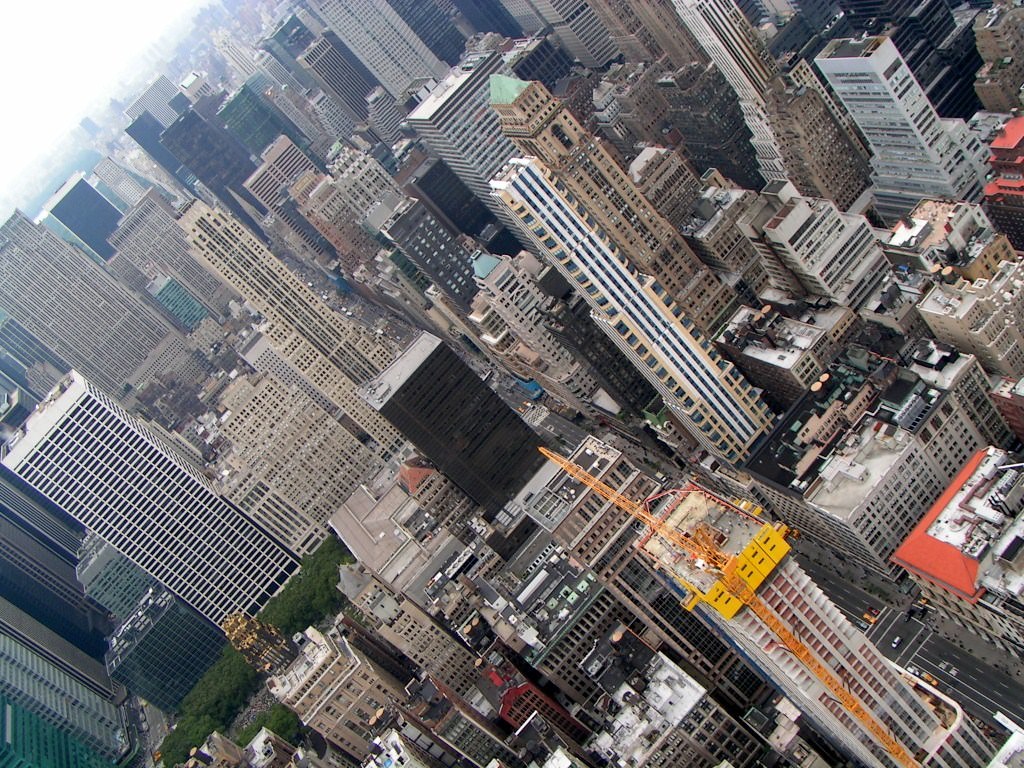 New York Buildings- vue depuis l'Empire State Building