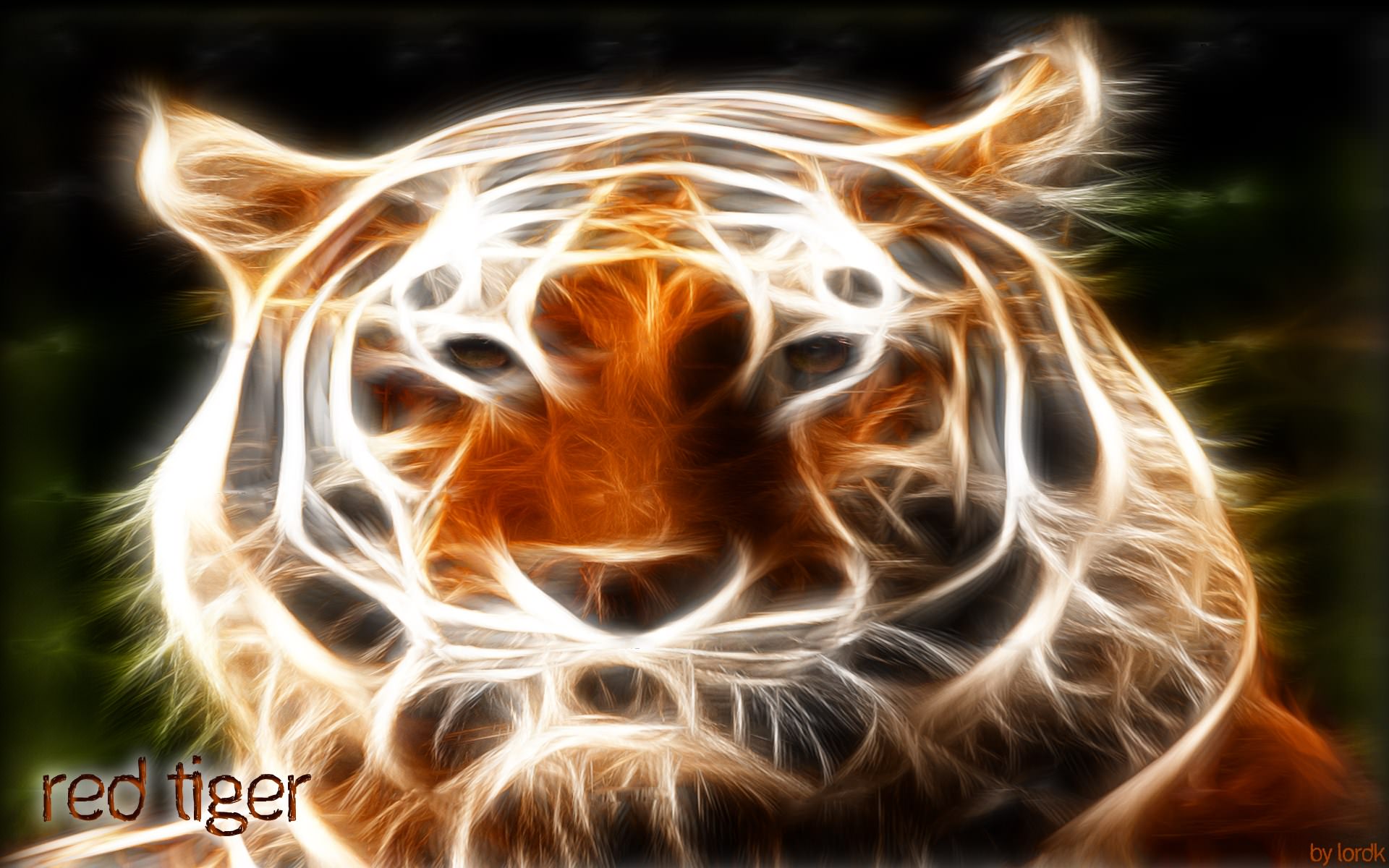 Tigres Tigre fractal 