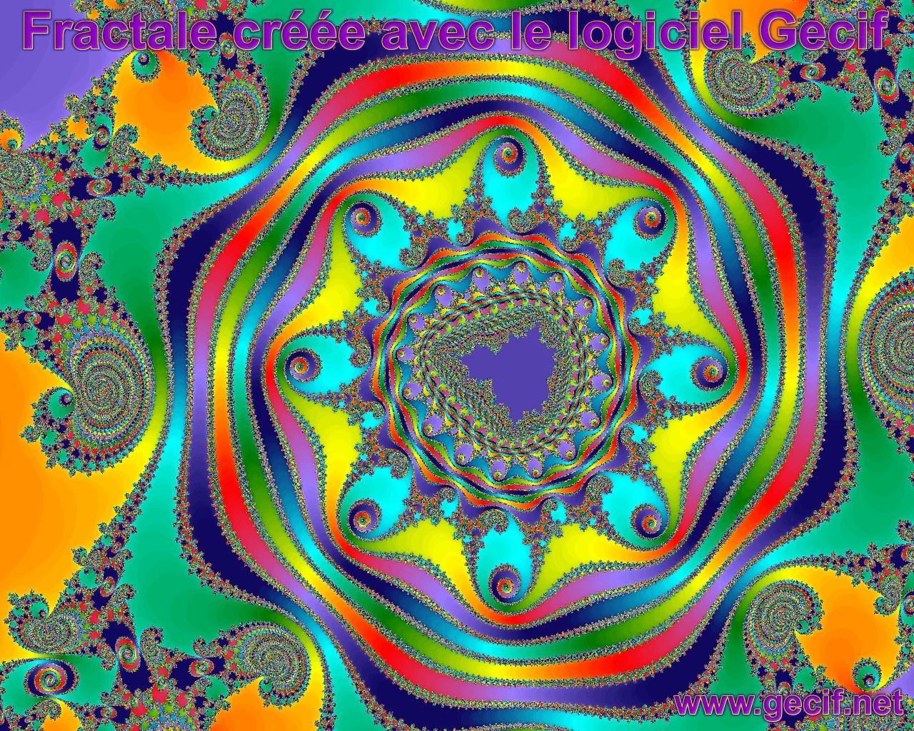 Fractales Kaleidoscopes Wallpaper N°284146