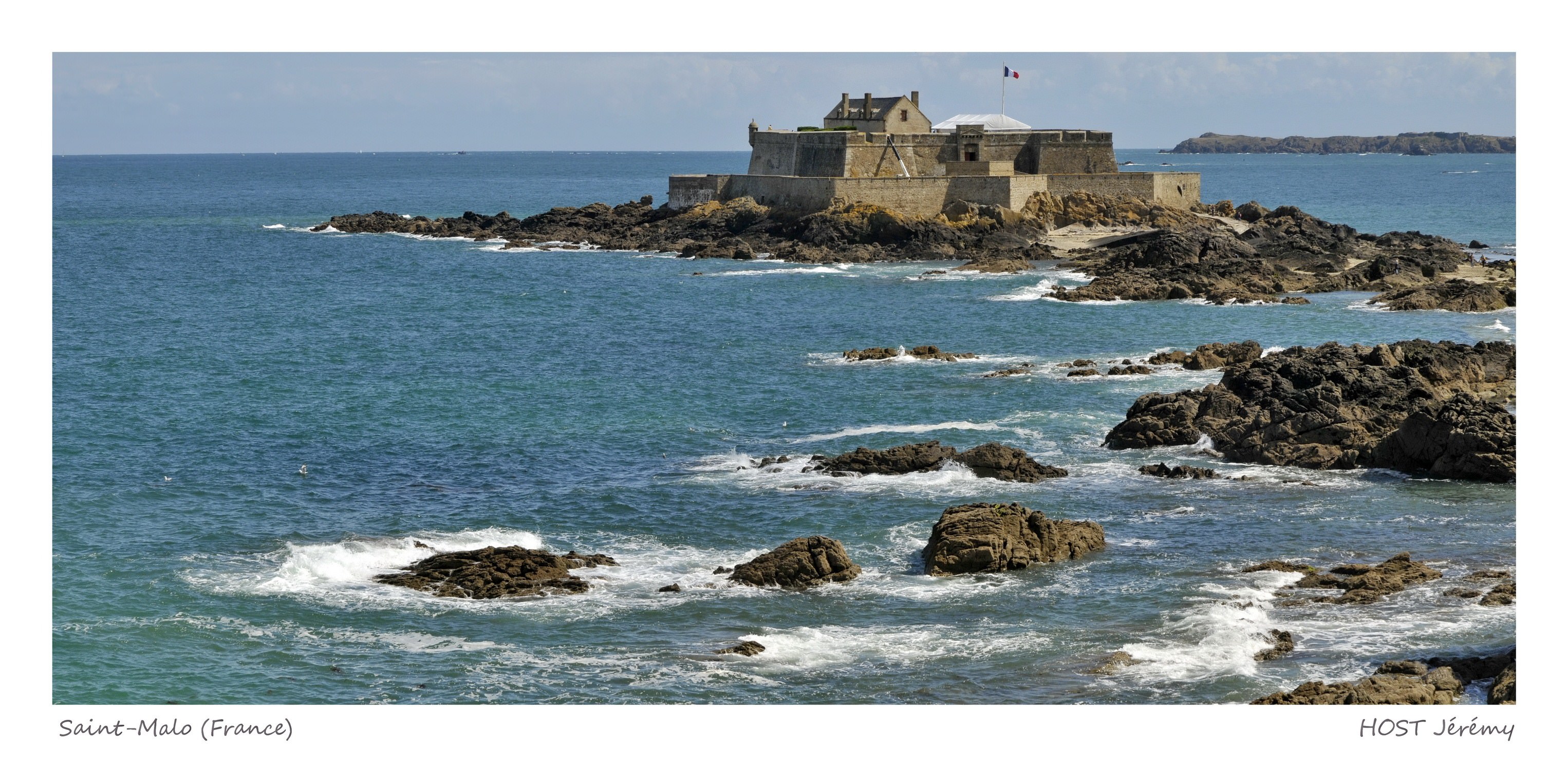 France Bretagne Fort national de Saint Malo