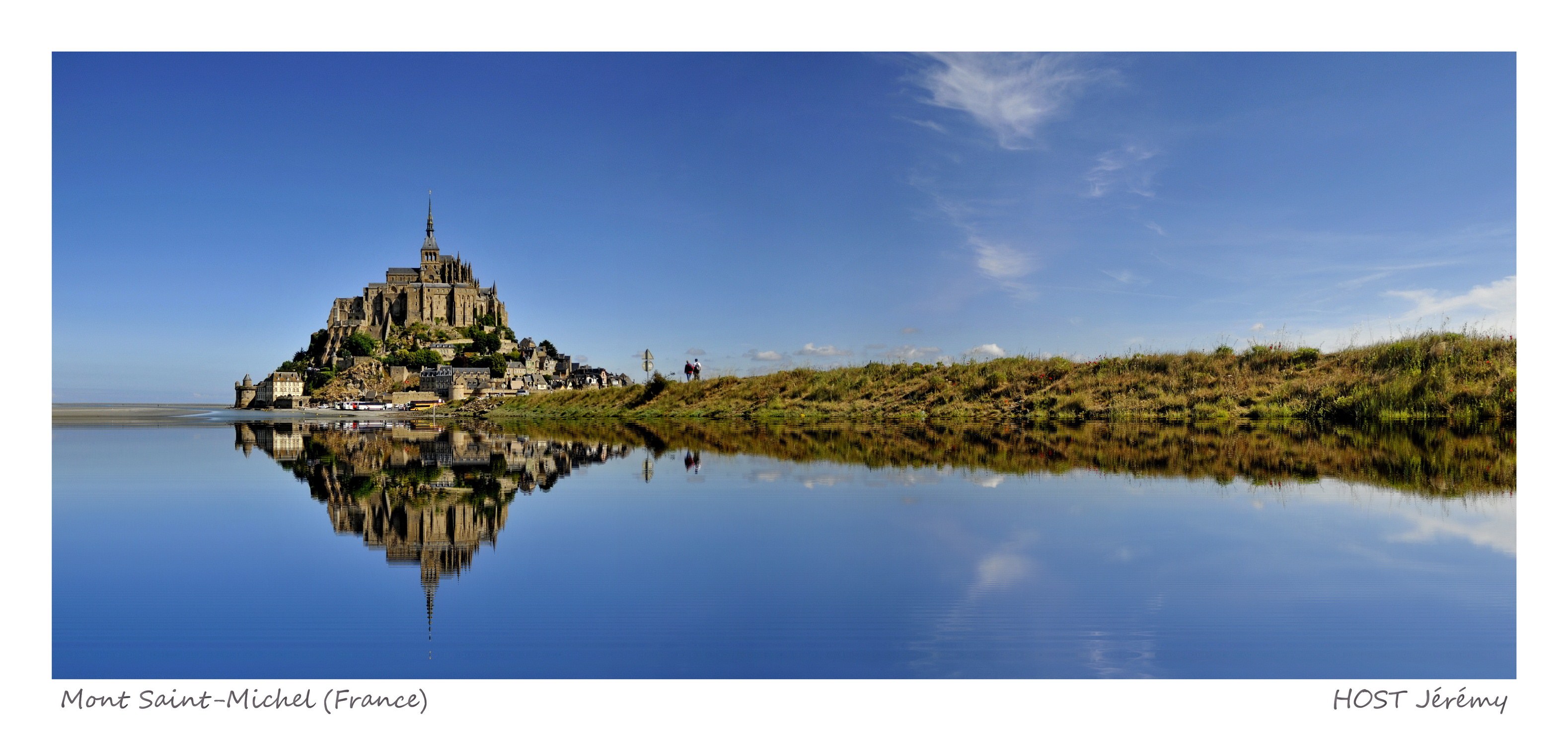 France Bretagne Mont Saint-Michel (reflet rajouté)