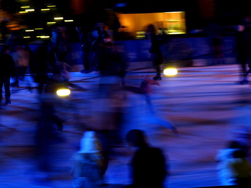 Grande Bretagne Londres Patineurs de Nuit