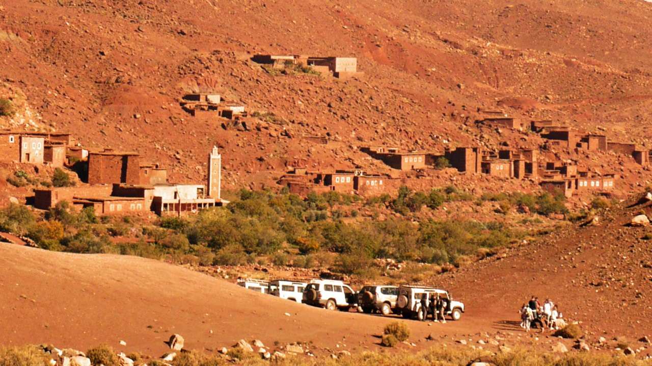Maroc village en montagne
