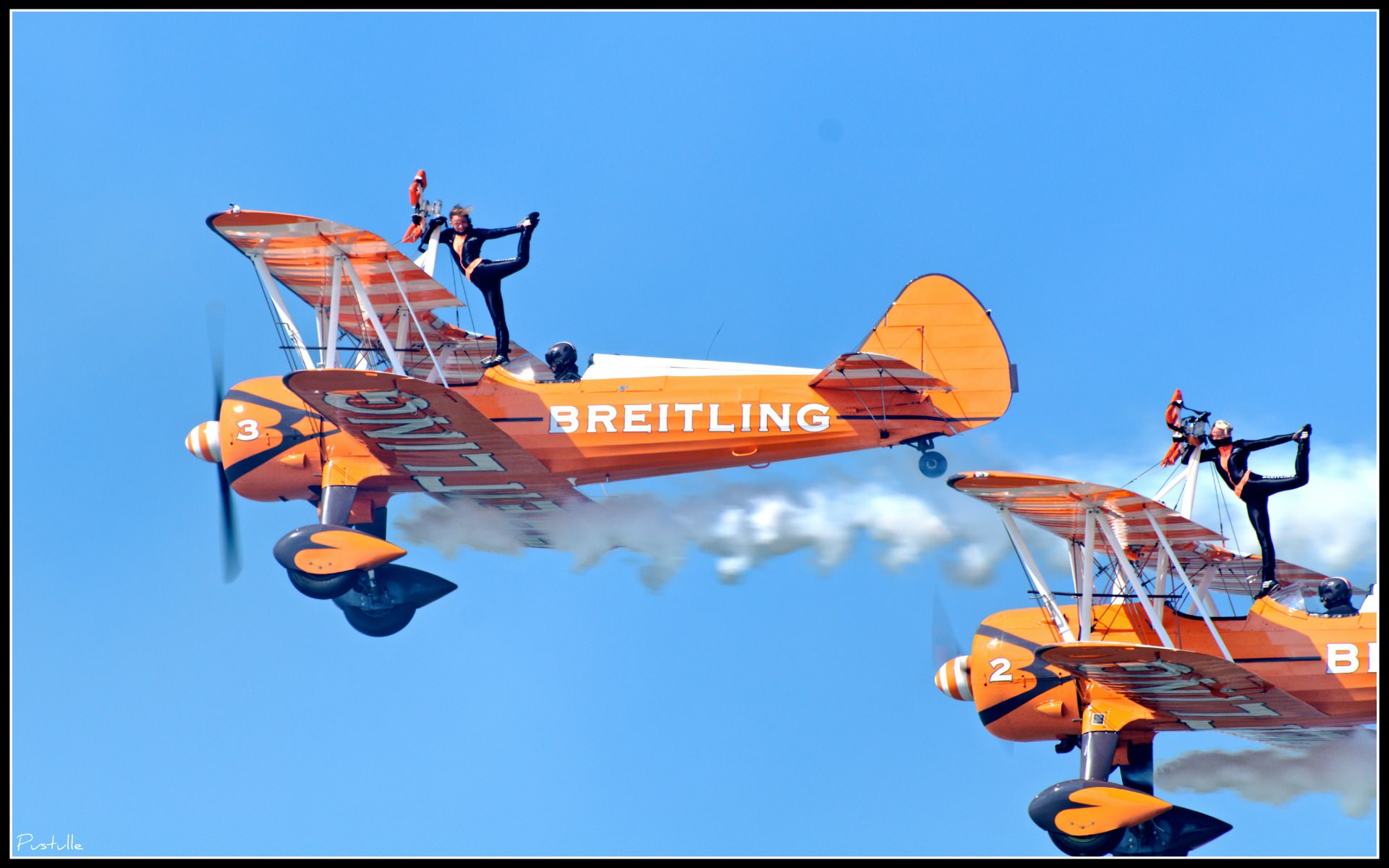 Meetings aeriens Breitling Wingwalkers