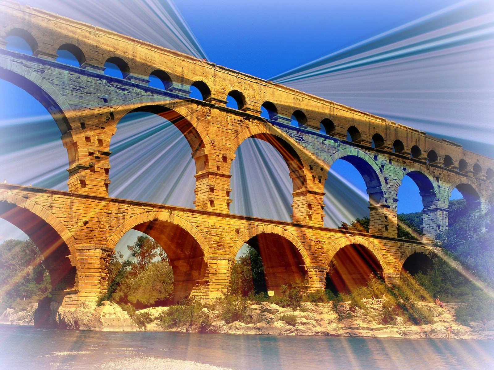 Ponts et Aqueducs Wallpaper N°284614