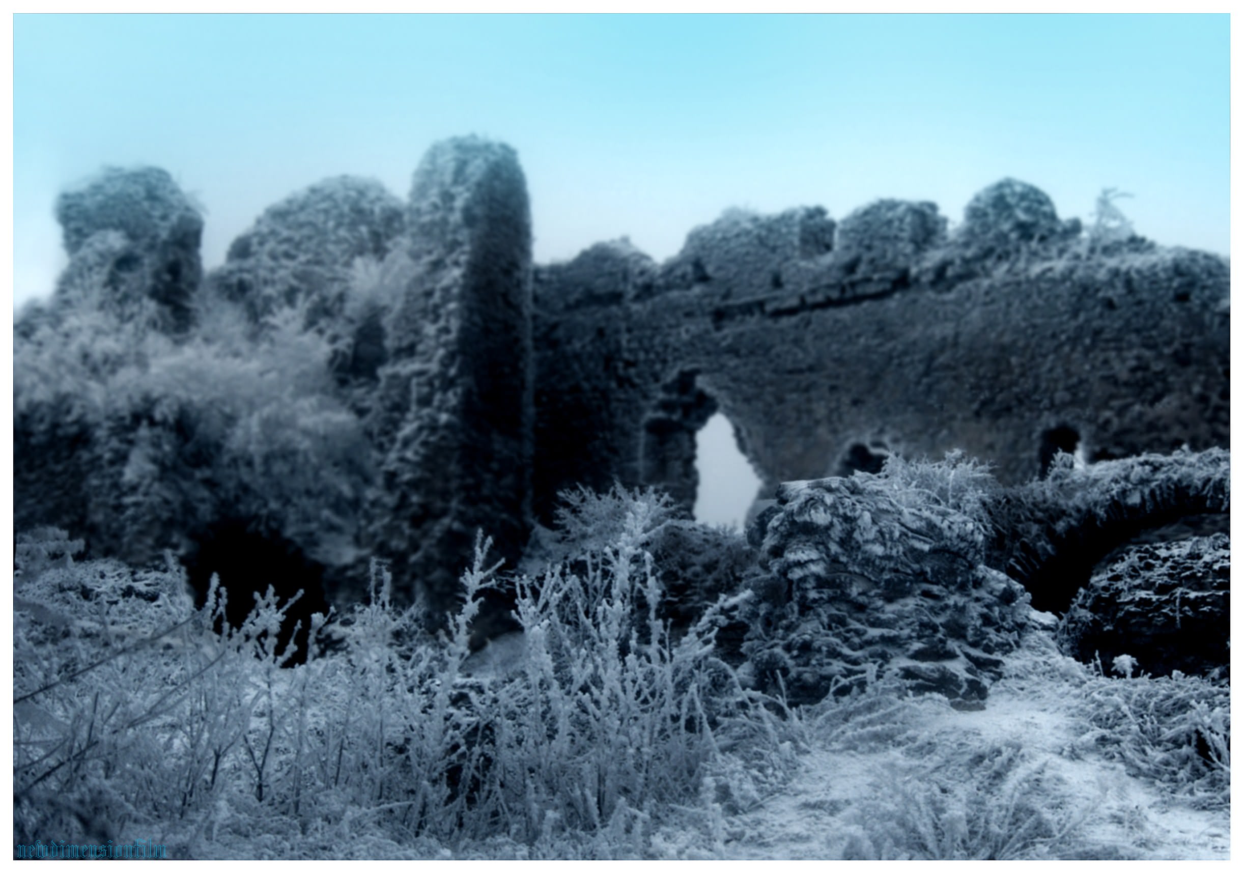 Ruines et Vestiges D'hiver, le froid et calme.8.