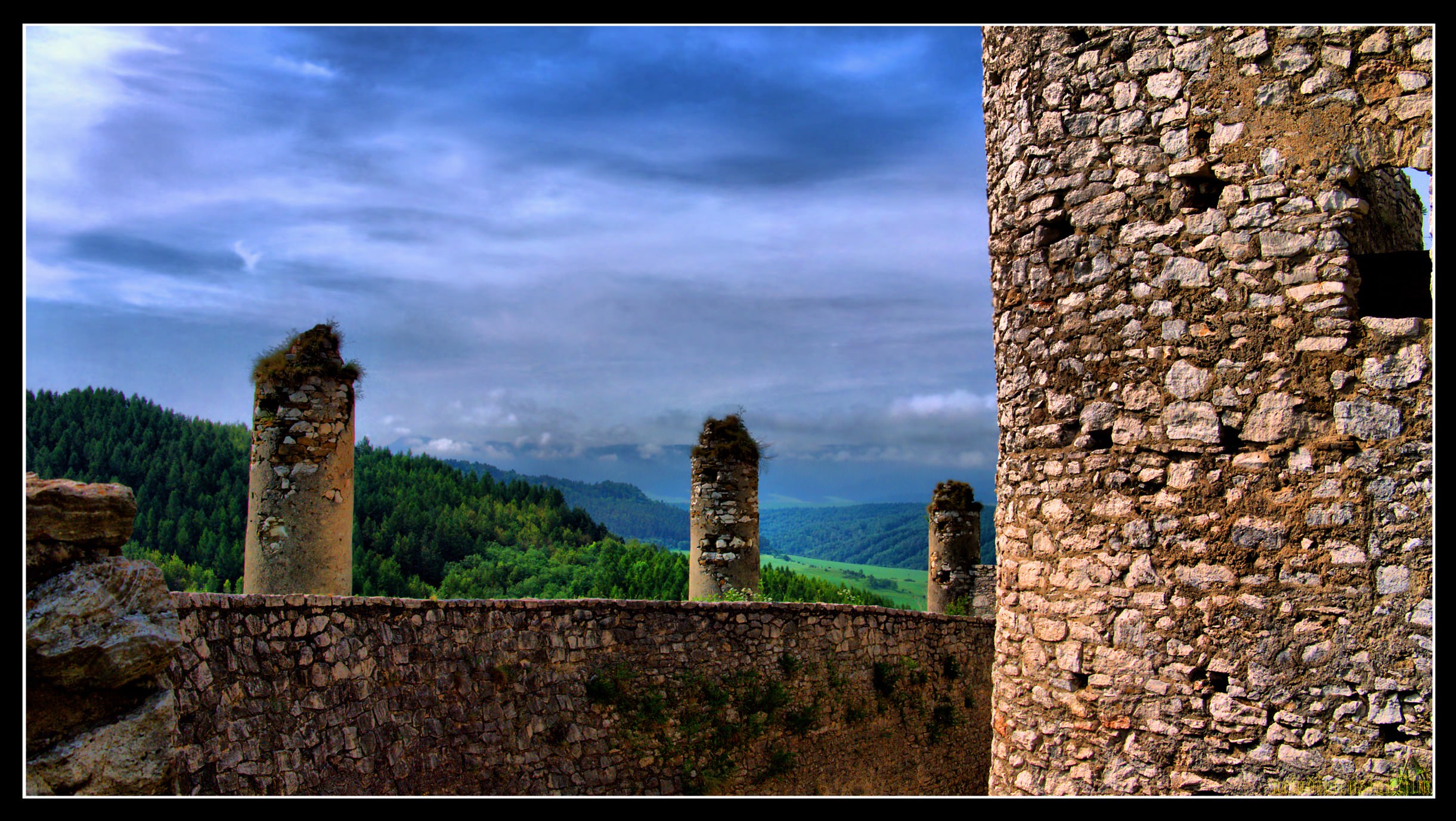 Ruines et Vestiges Château de Spis-La Slovaquie