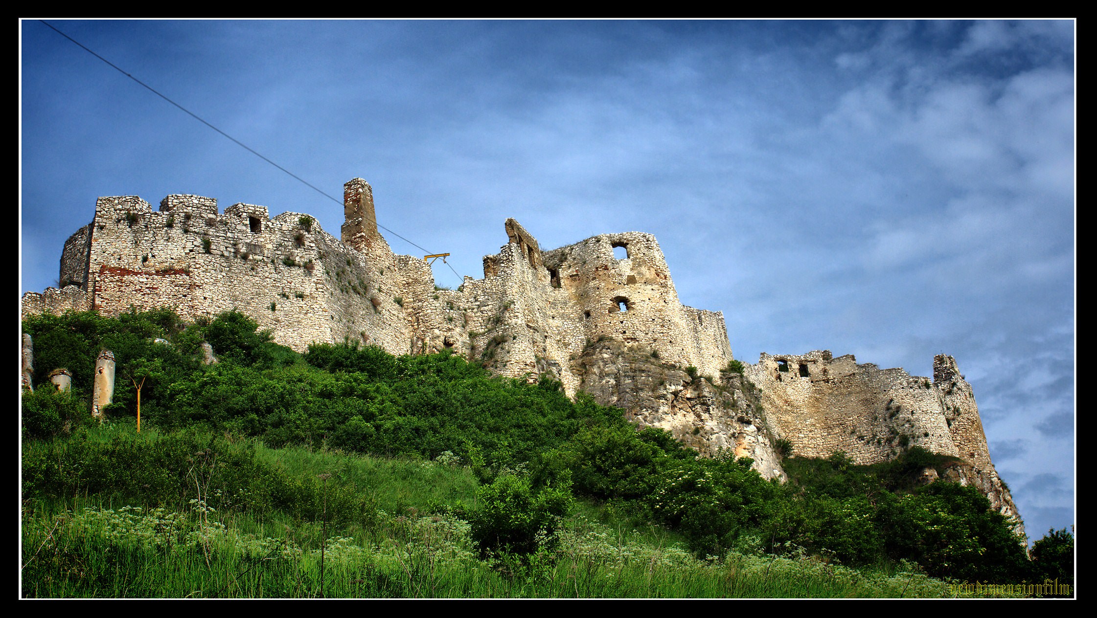 Ruines et Vestiges Château de Spis 2.-La Slovaquie 