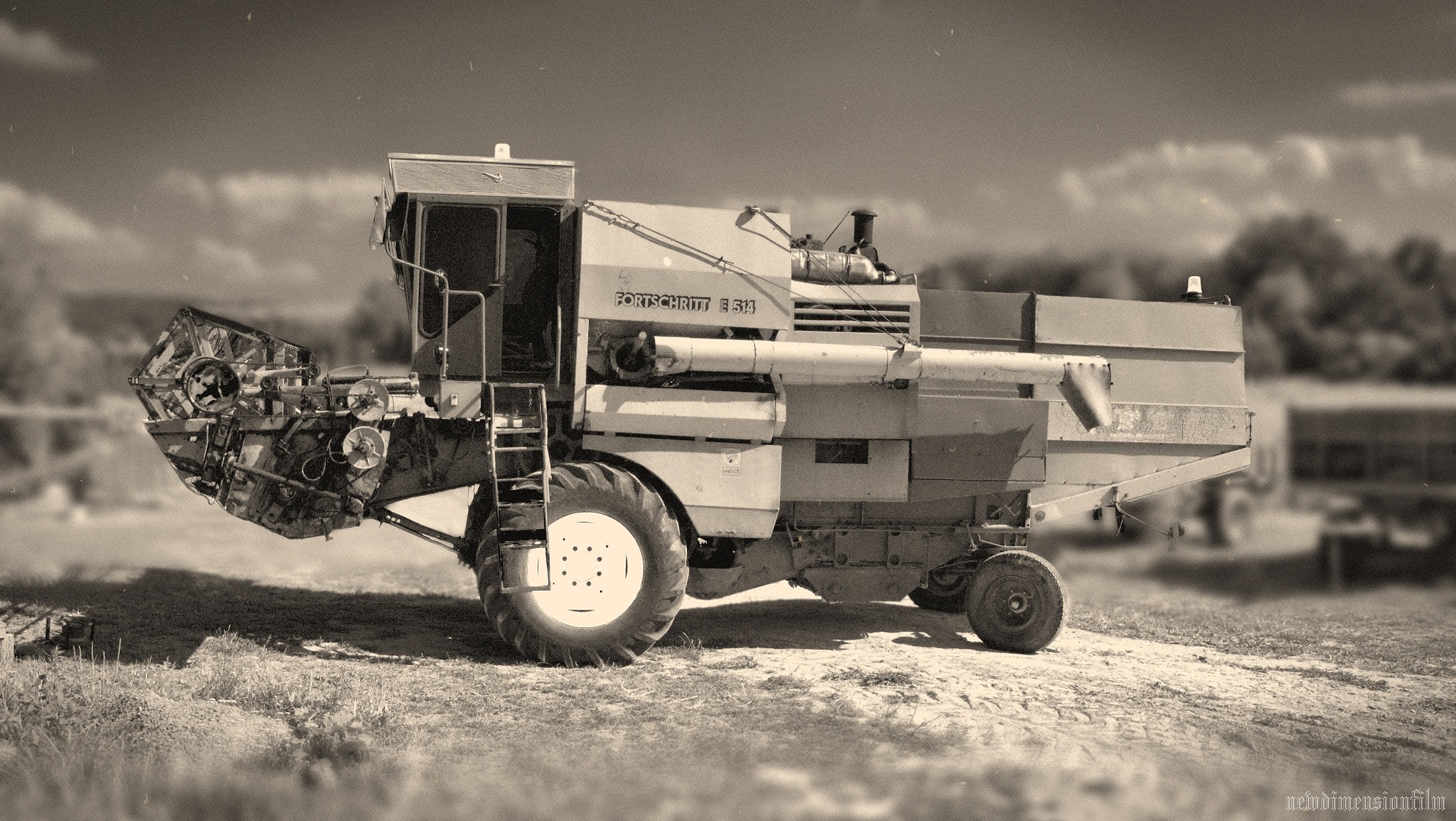 Tracteurs Harvester ancienne