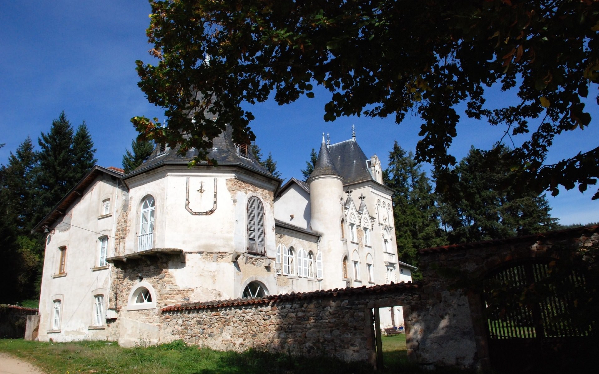 Chateaux et Palais chateau de tremolin ,Loire 42