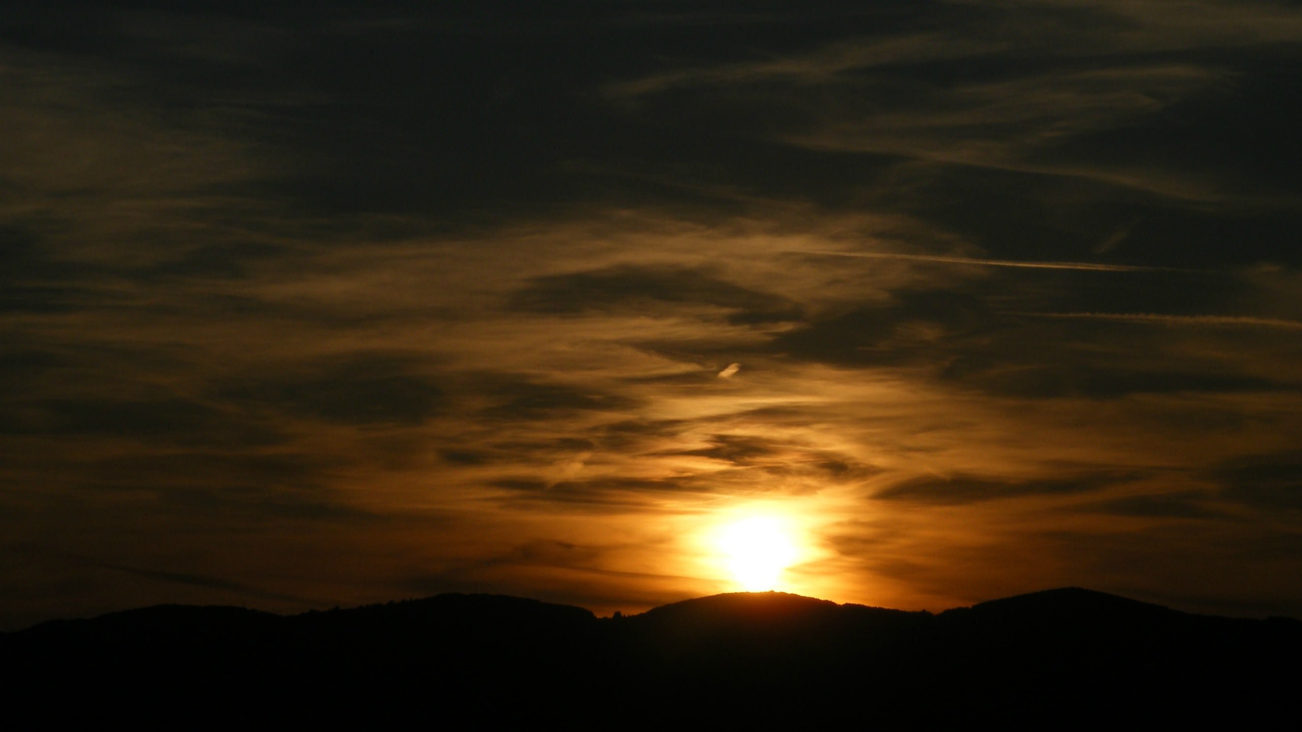 Couchers et levers de Soleil Fin du jour