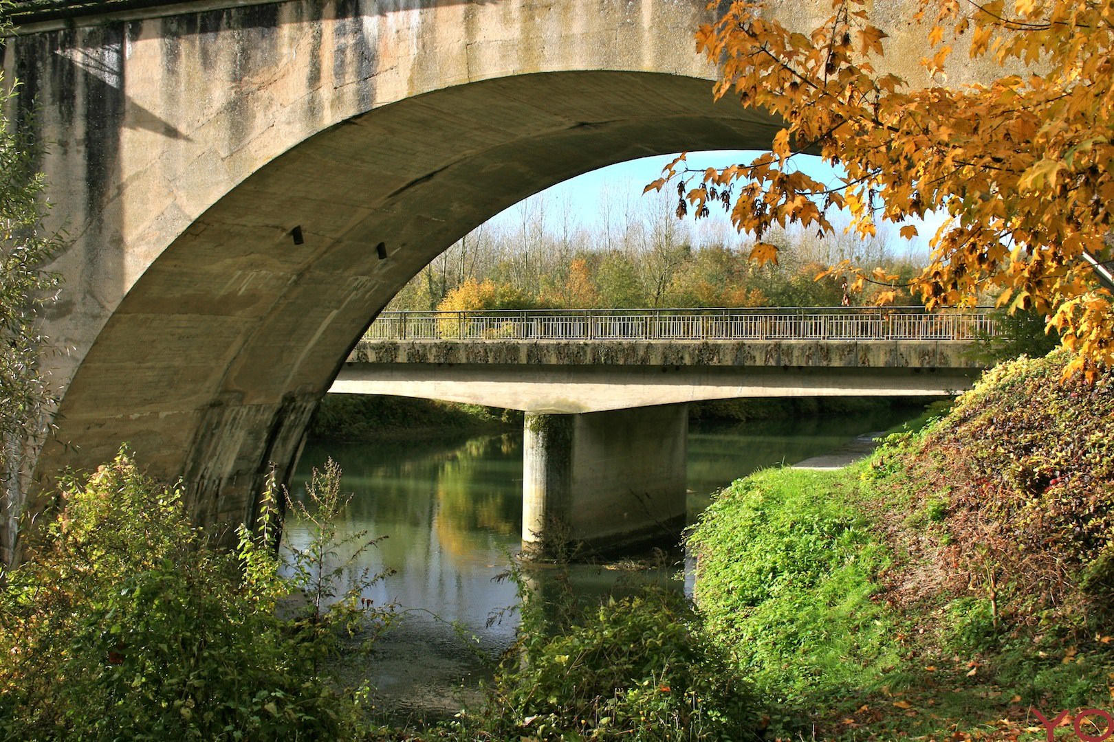 Fleuves et Rivieres Pont sur l'Aisne