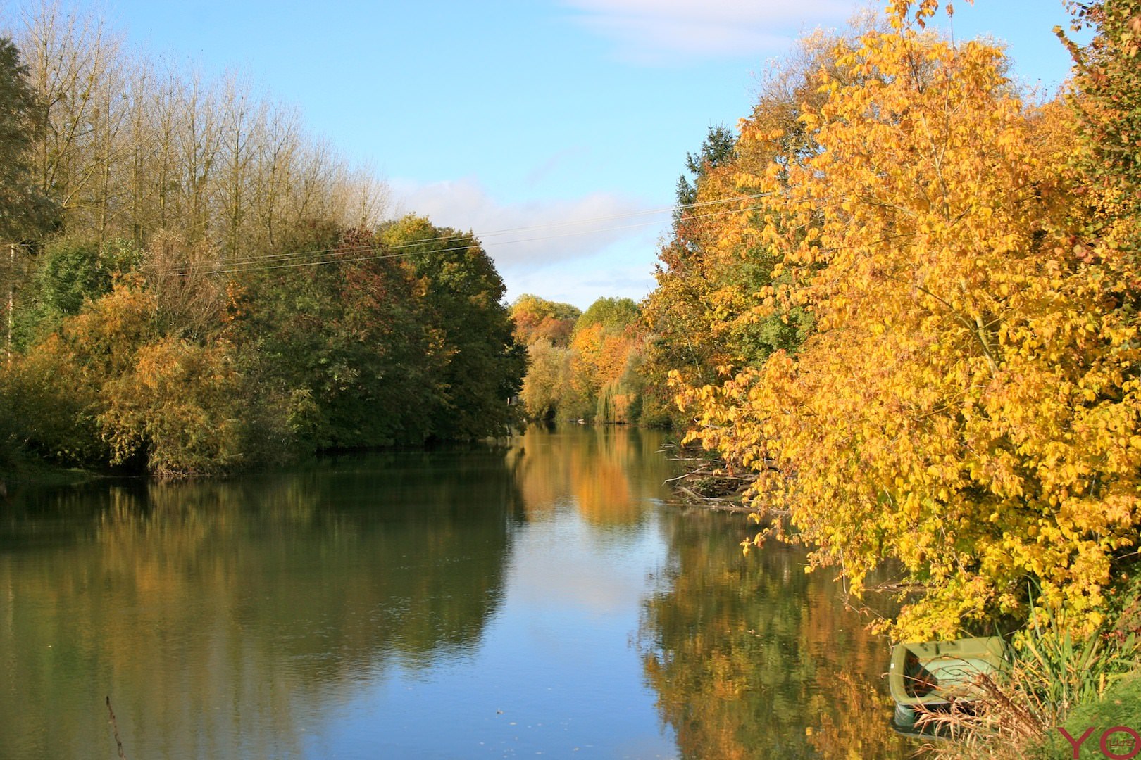 Fleuves et Rivieres L'automne sur la rivière
