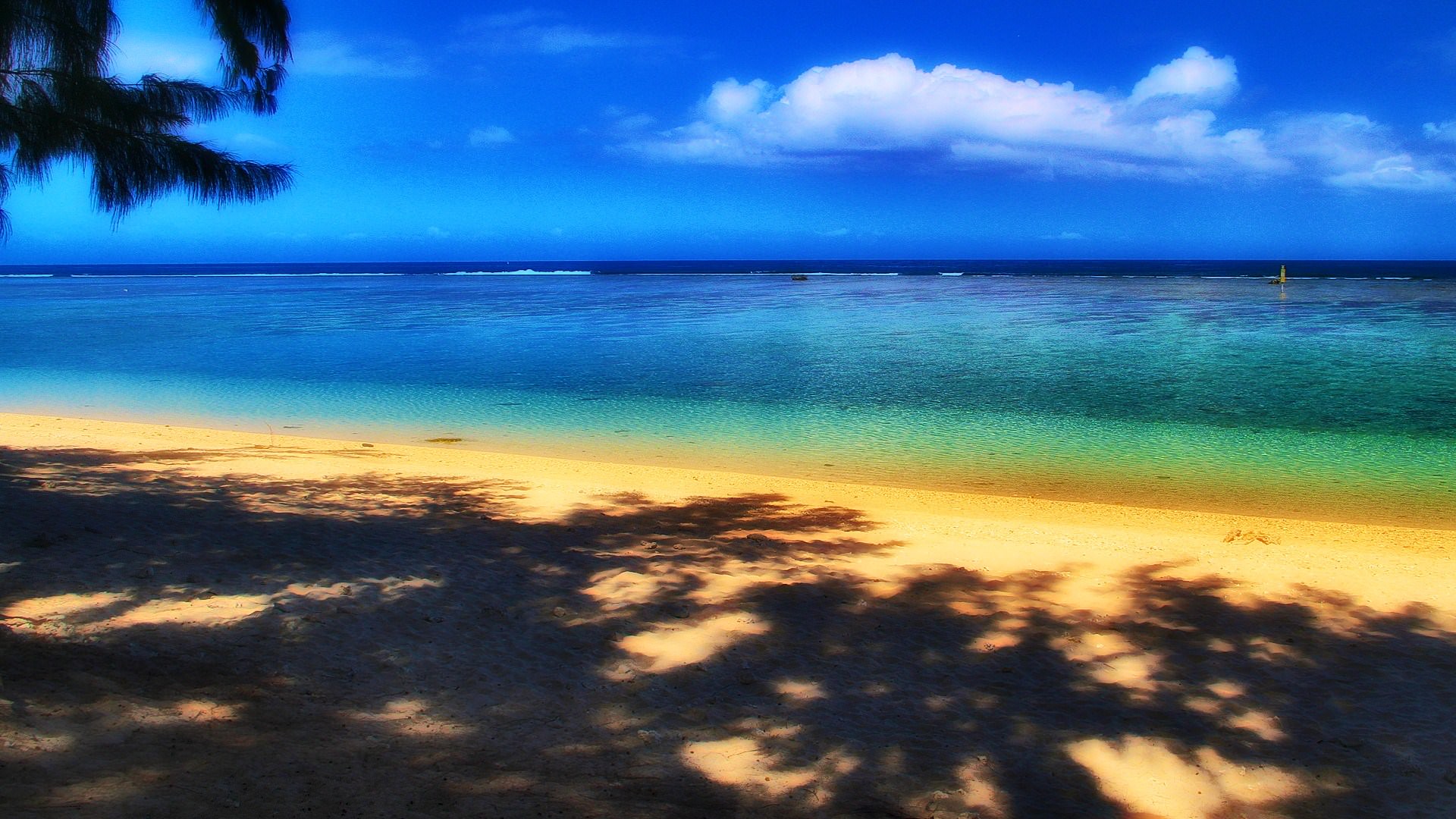 La Reunion The beach...