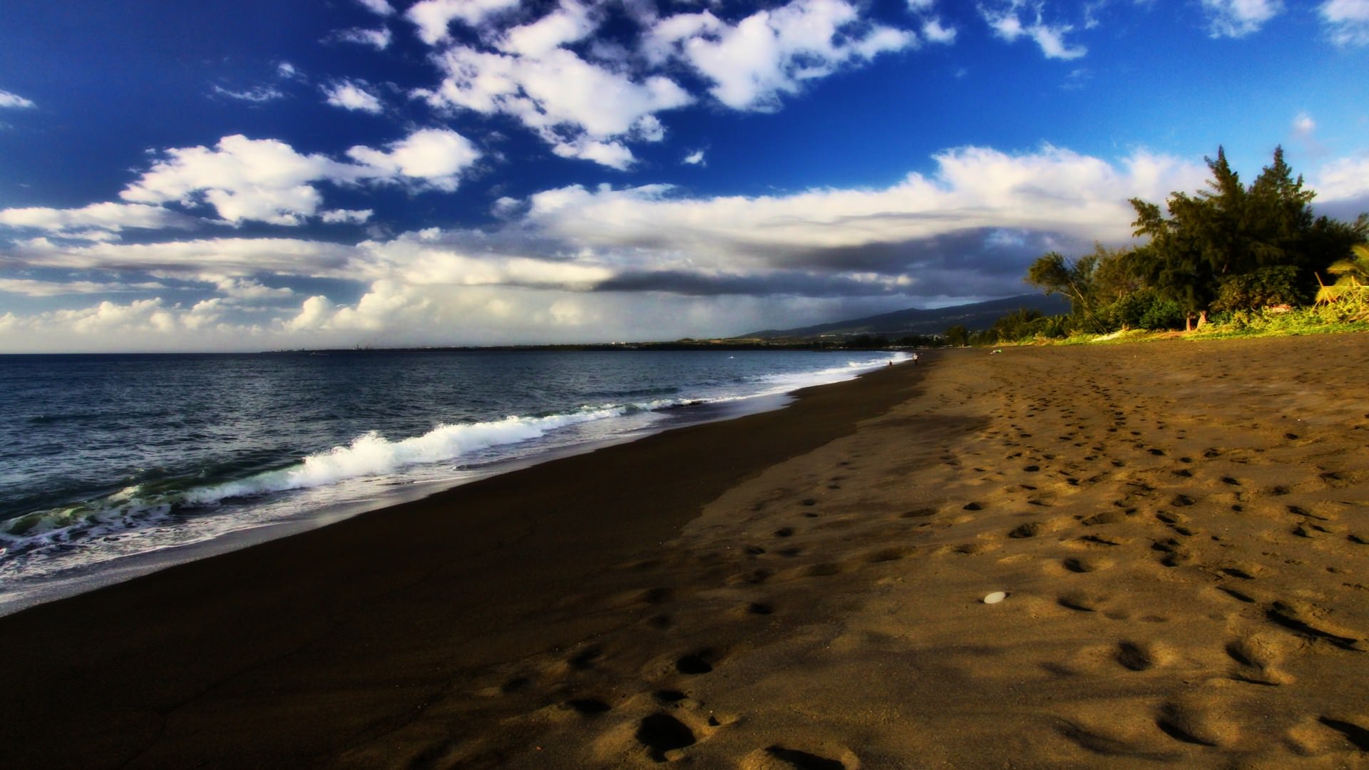 La Reunion Sable noir à Saint-Paul...