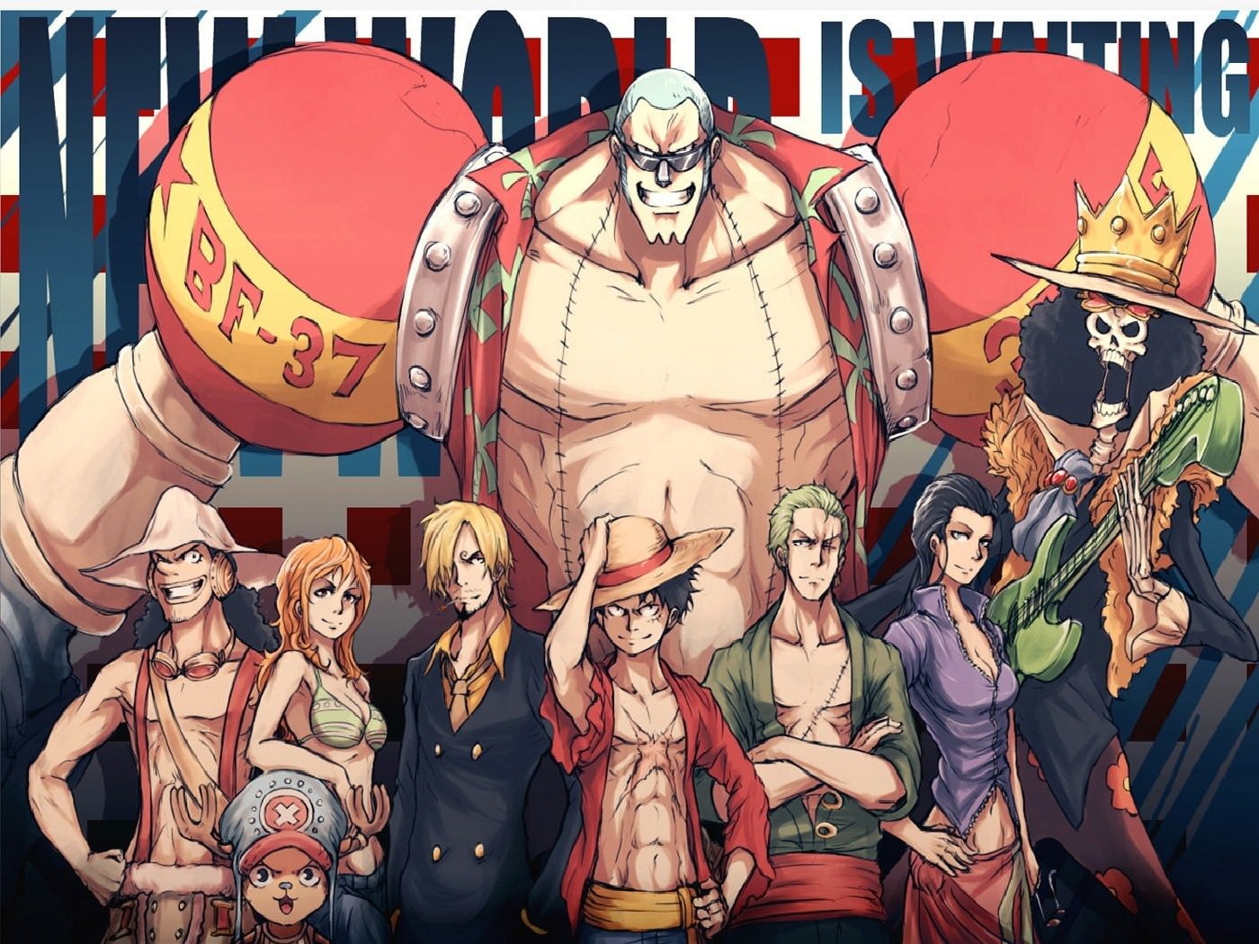 One Piece Equipe Mugiwara
