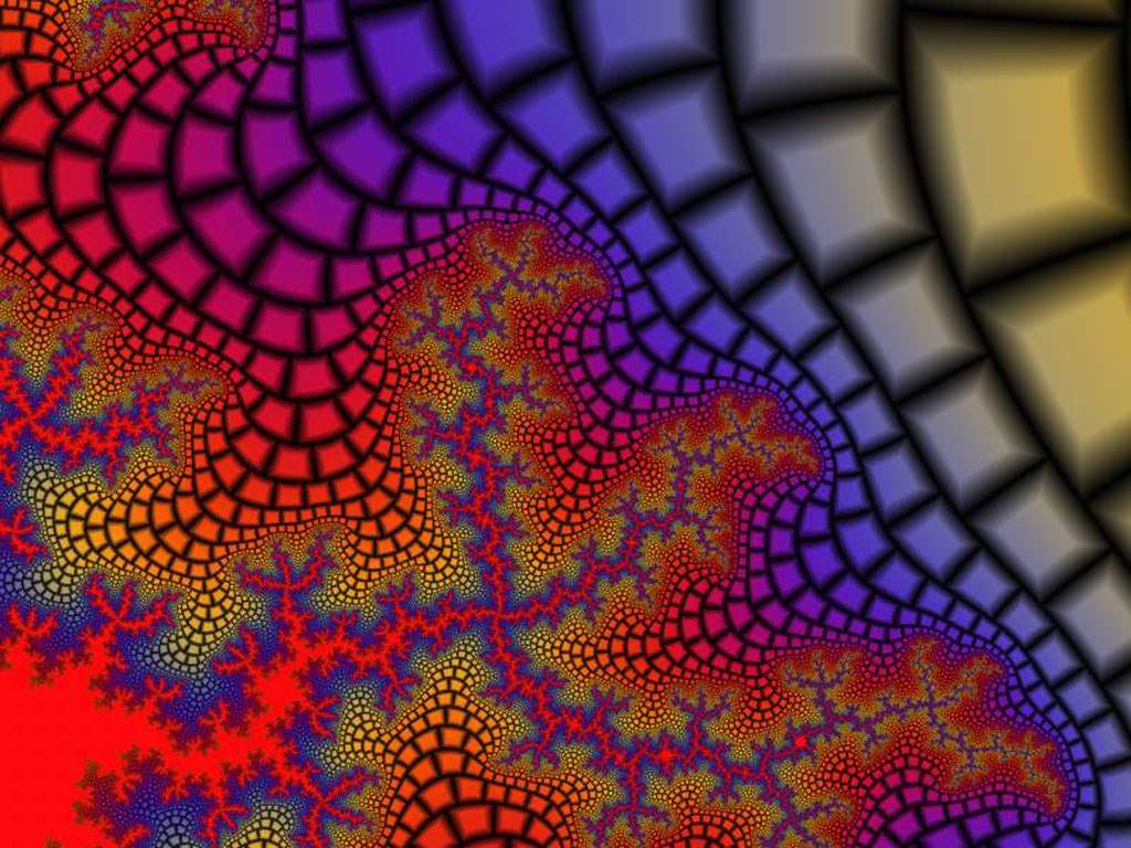 Fractales Kaleidoscopes Ice & Fire