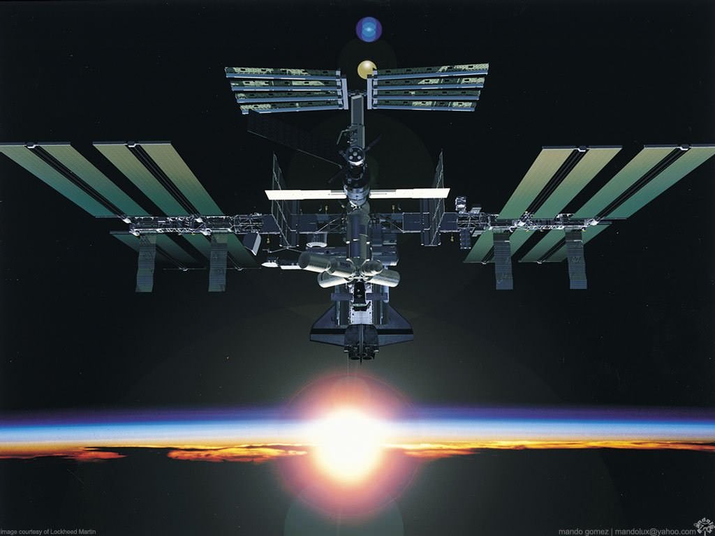 Satellites et Stations Wallpaper N°38517