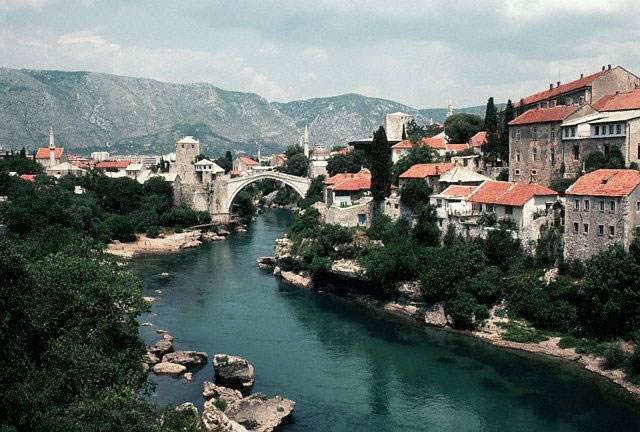 Bosnie Herzegovine Mostar pre rata