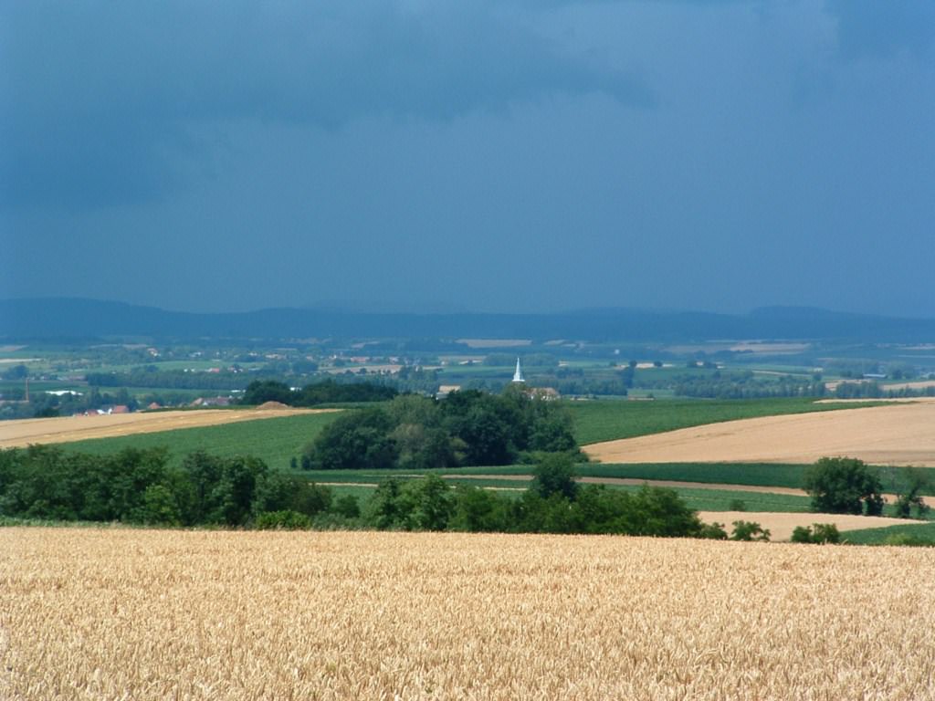 France Alsace L'orage menace...