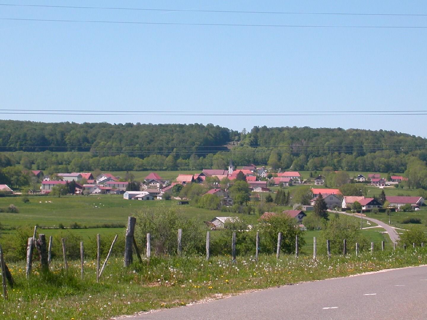France Franche Comte Village de Domprel