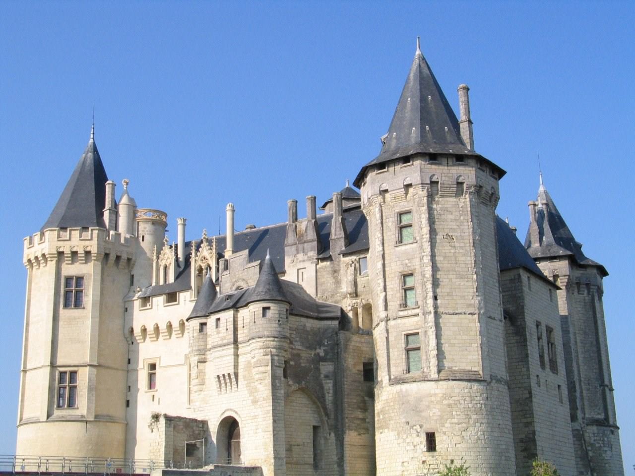 France Pays de Loire Le château de Saumur