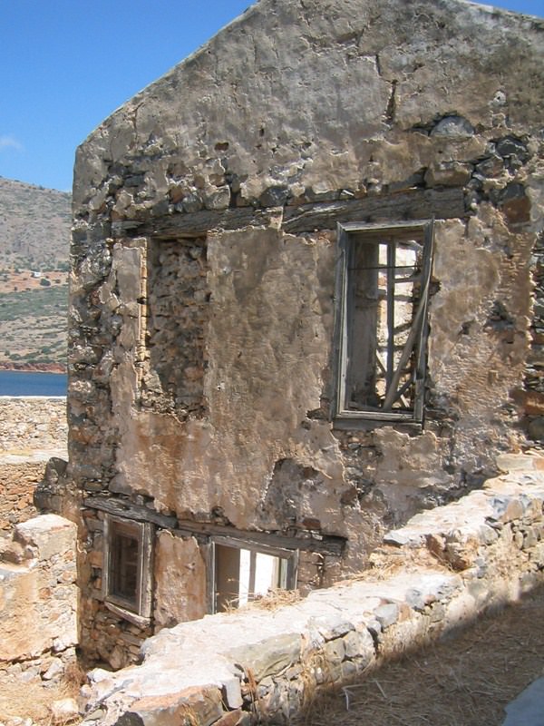 Grece Ruines de l'île de Spinalonga