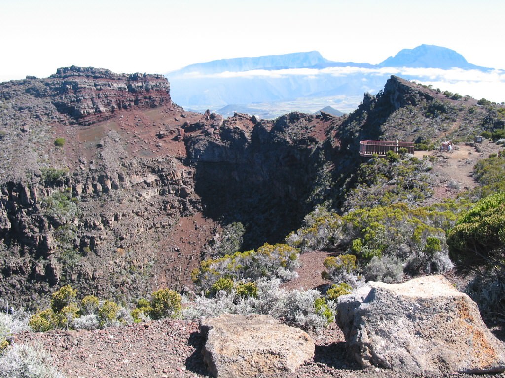 La Reunion Cratère d'un ancien volcan
