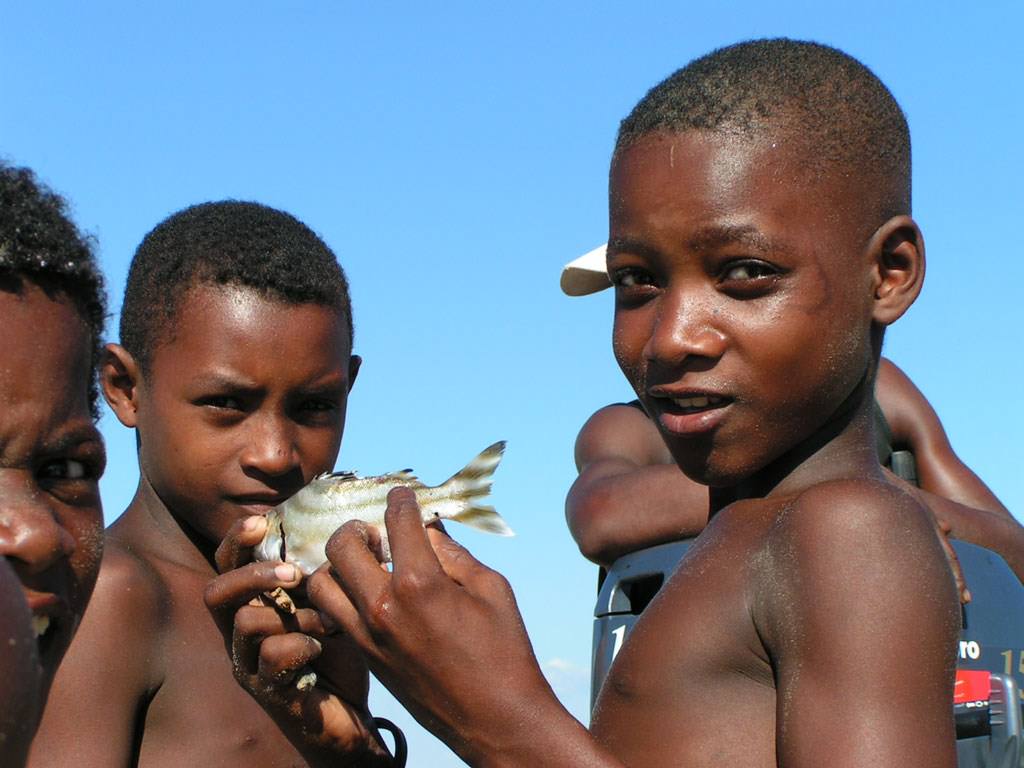 Madagascar Enfants vezo
