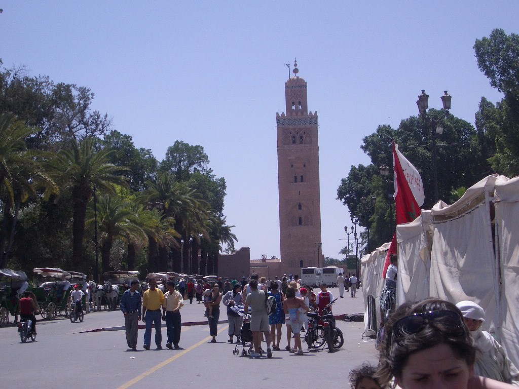 Maroc mosquée de Marrackech
