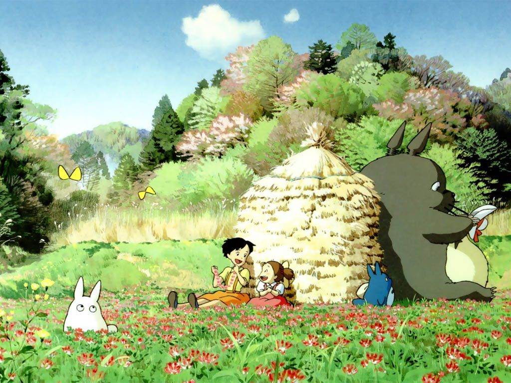 Mon Voisin Totoro Le bonheur est dans le pré
