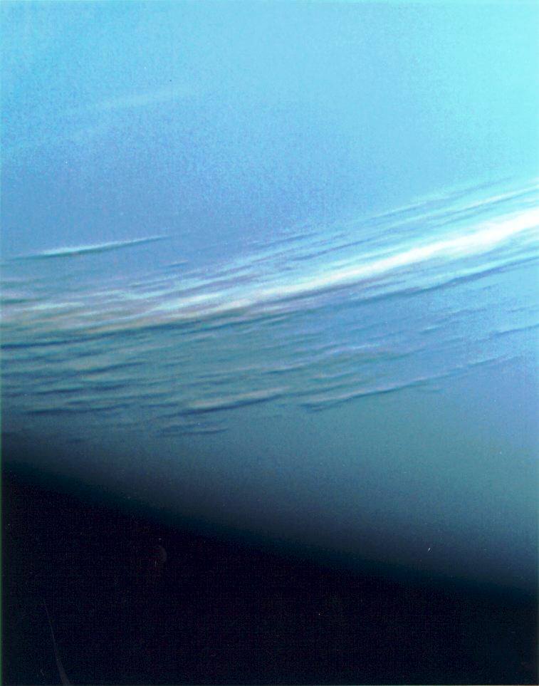 Neptune Voyager 2 - Neptune Clouds - 2002 September 22