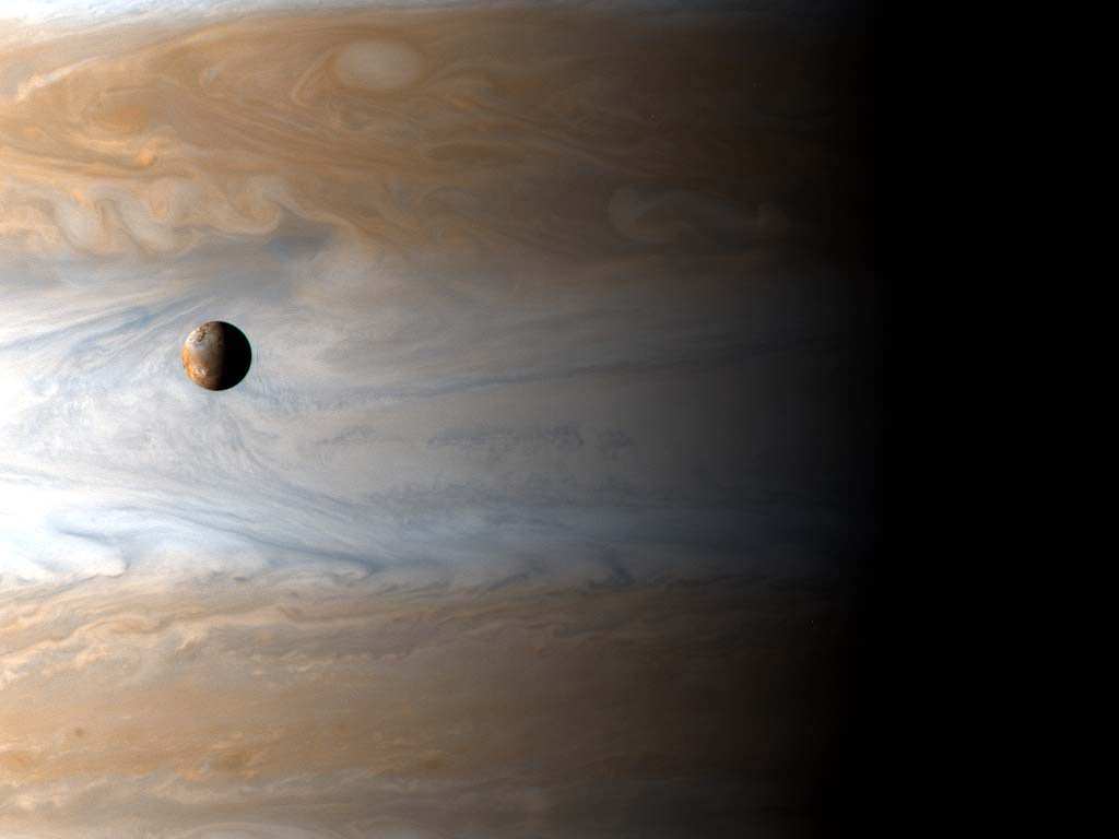 Planetes Jupiter and Io
