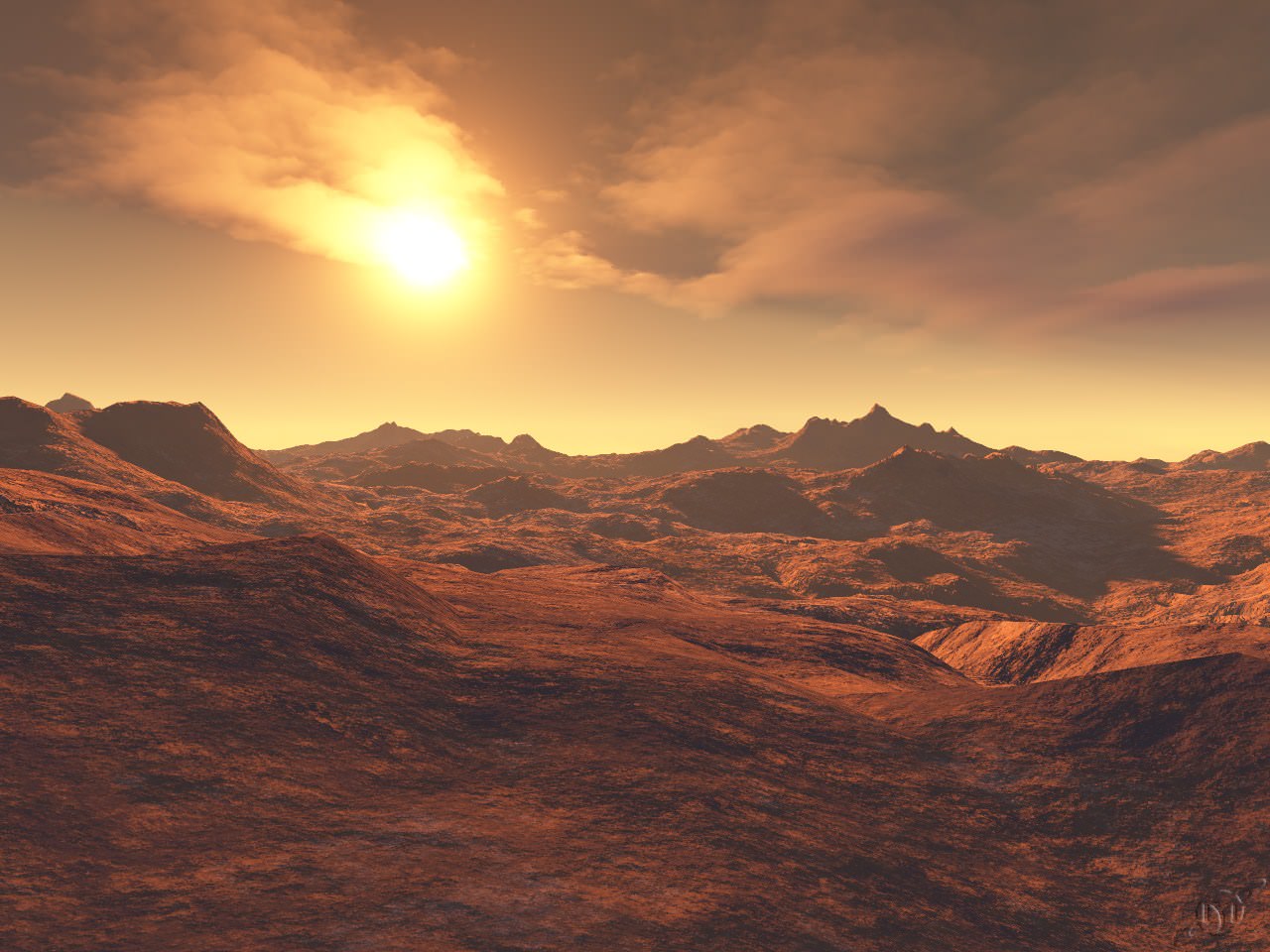 3D et Terragen Mars