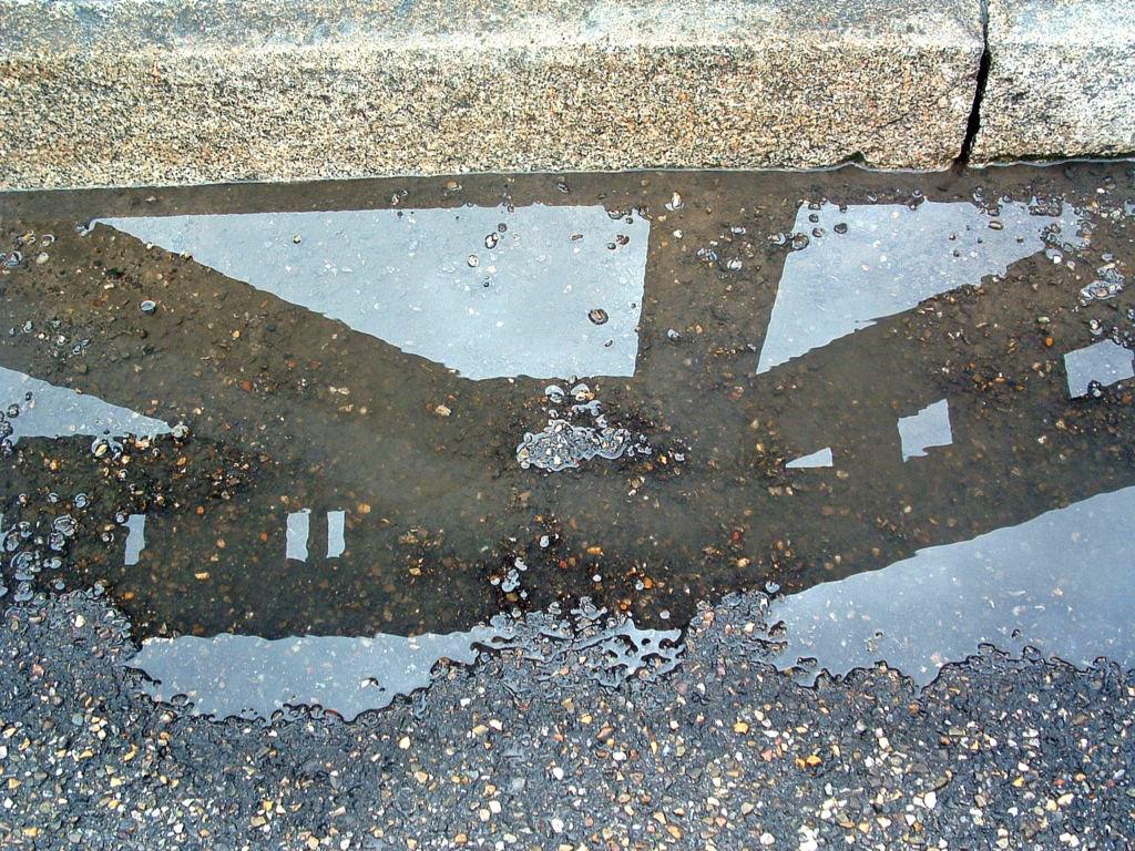 Eau et Reflets Reflet après la pluie