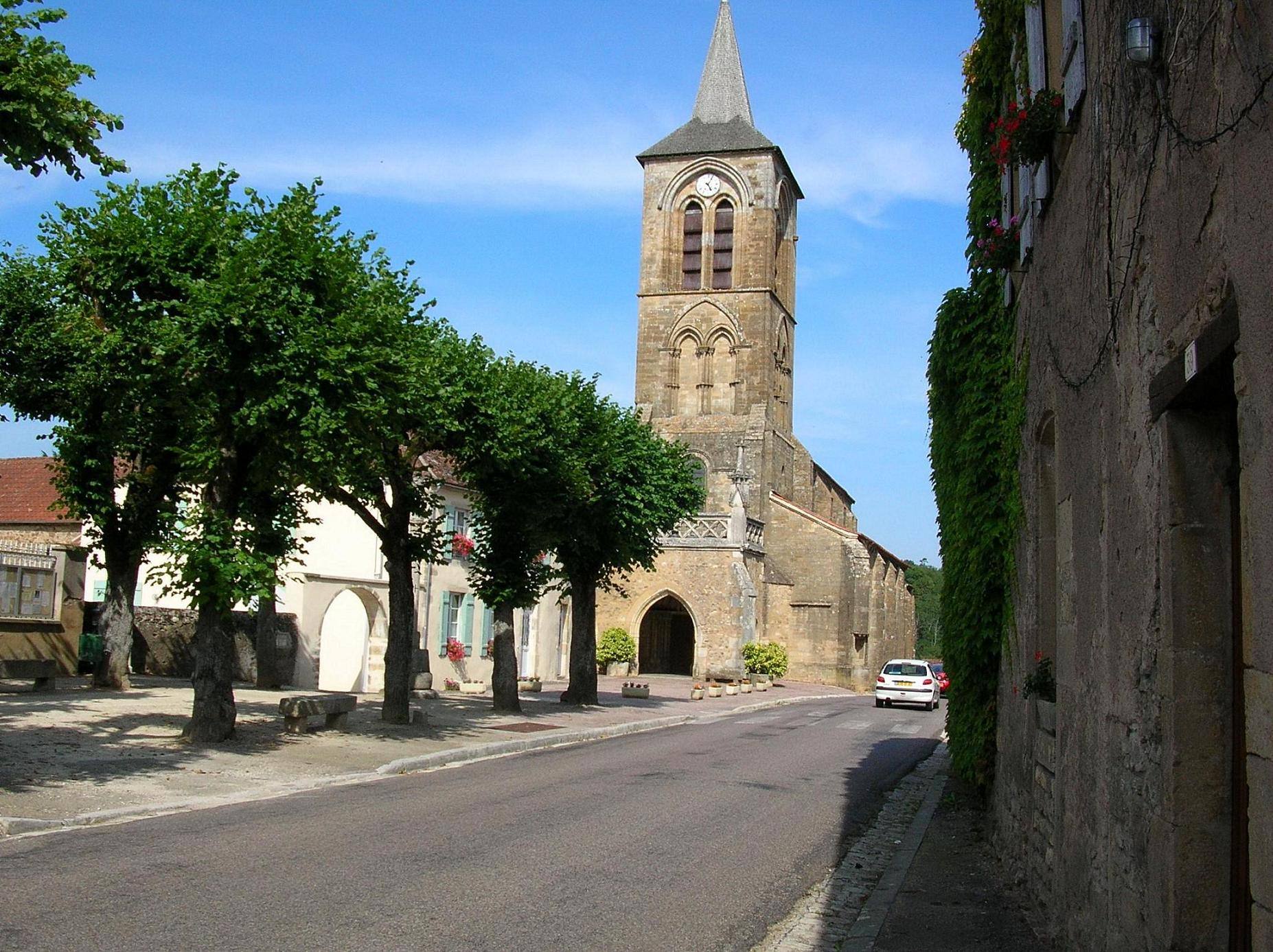 France Bourgogne Église de Pontaubert, douzième siècle