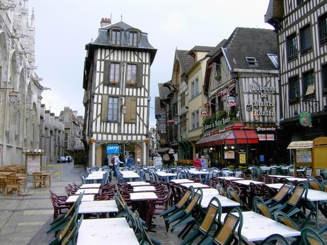 France Champagne Ardennes vieille ville de troyes