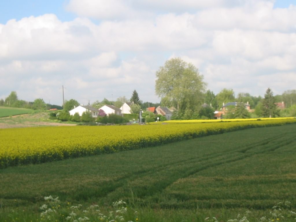 France Picardie Petit village au nord de Saint-Quentin