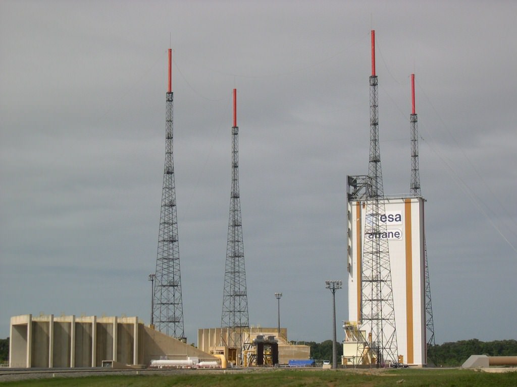 Guyane pas de tir Ariane 5