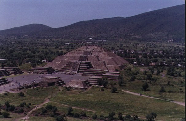 Mexique Pyramide La Luna