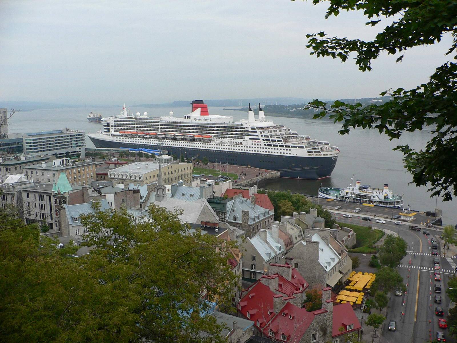 Paquebots Queen Mary 2 au Port Croisière de Québec
