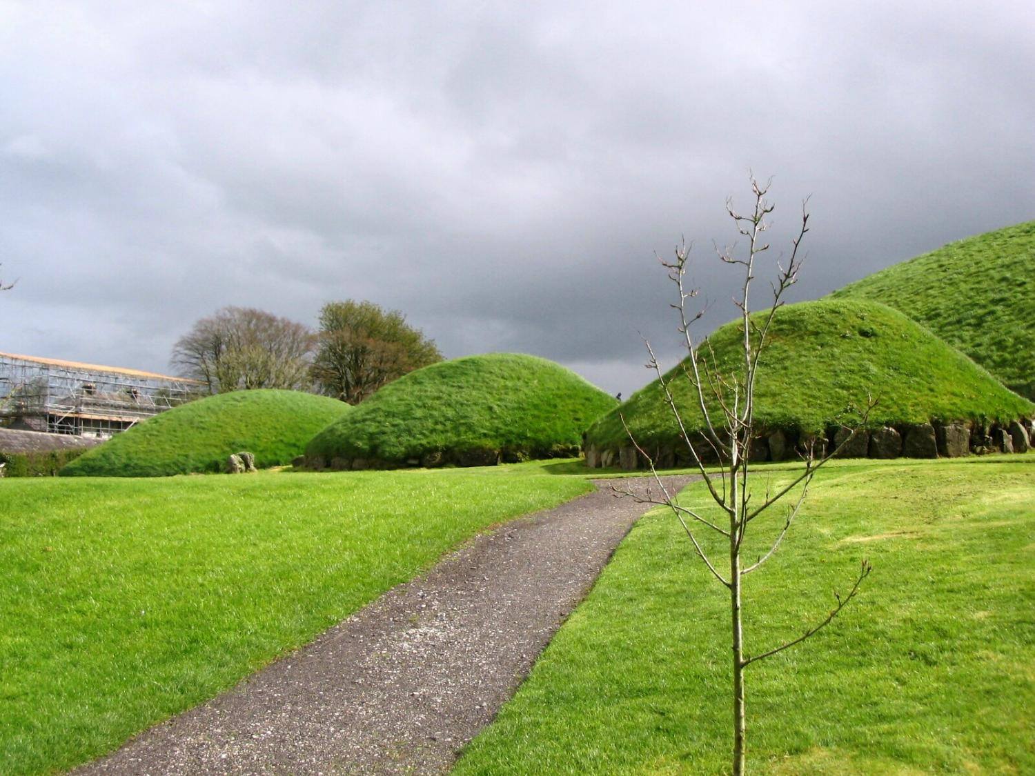 Irlande Site mégalithique de Knowth