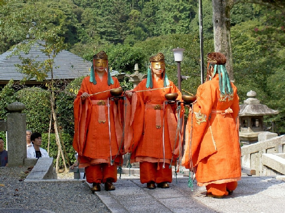 Japon Déesses de cérémonie a Kyoto