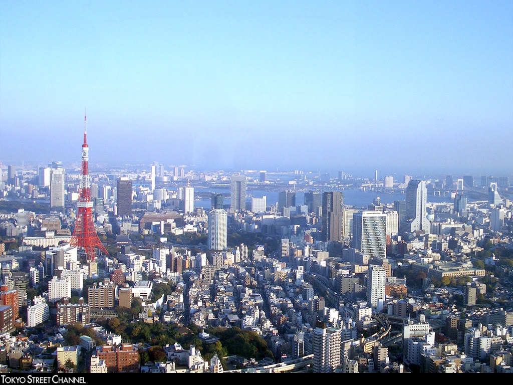 Japon Vue sur Tokyo et sa tour