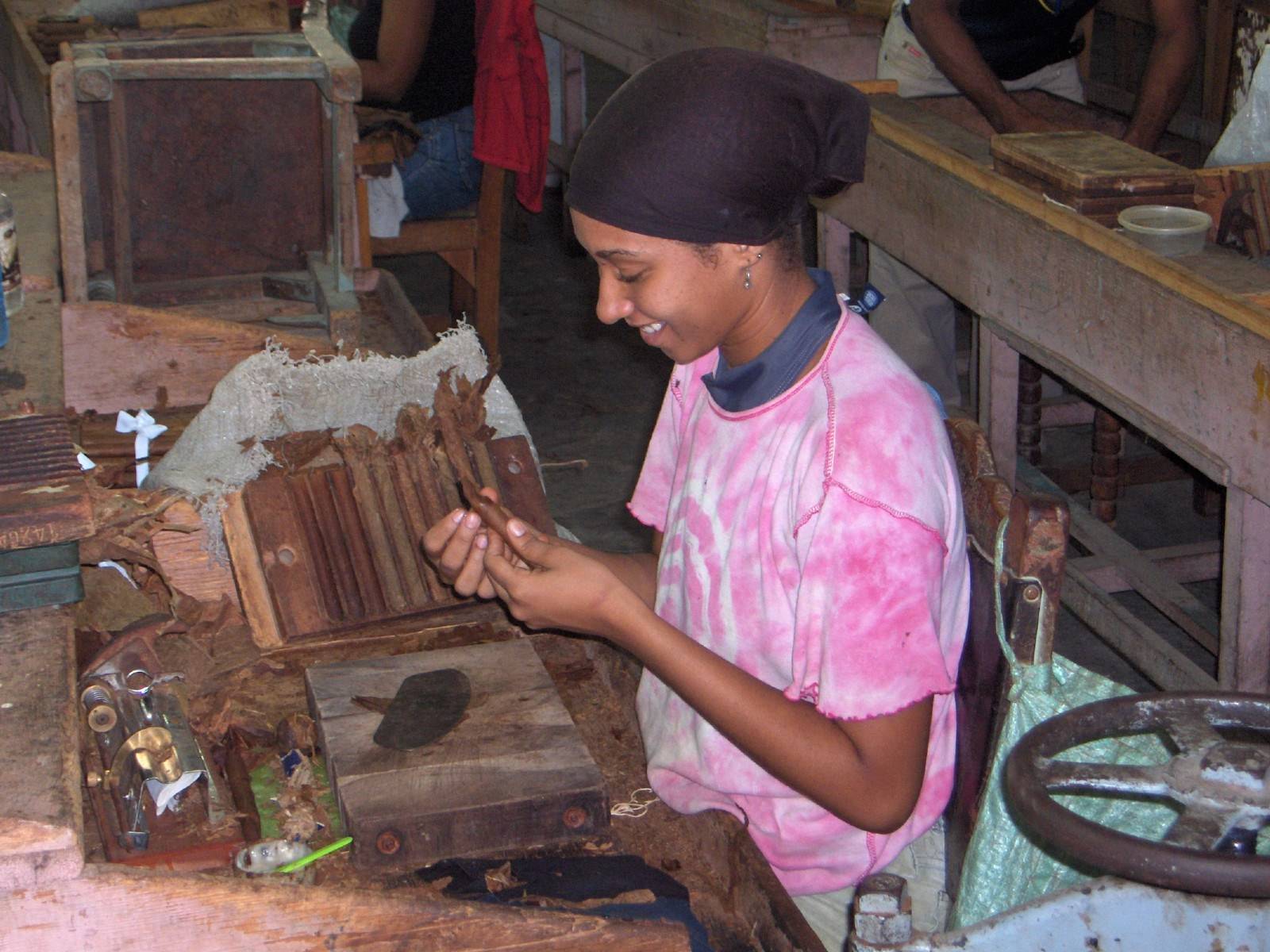 Cuba Trinidad, atelier de fabrication de cigares