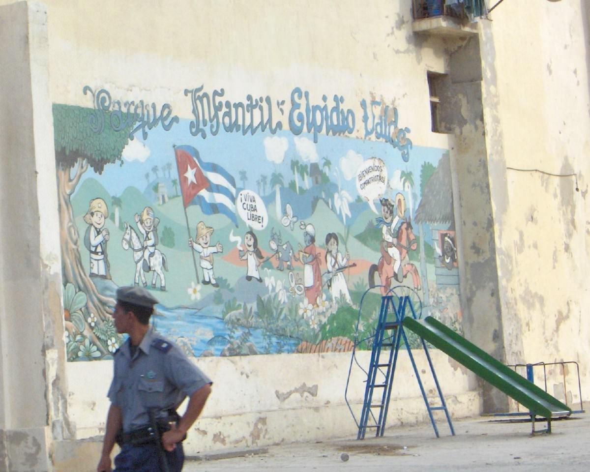 Cuba La Havane, fresque en ville