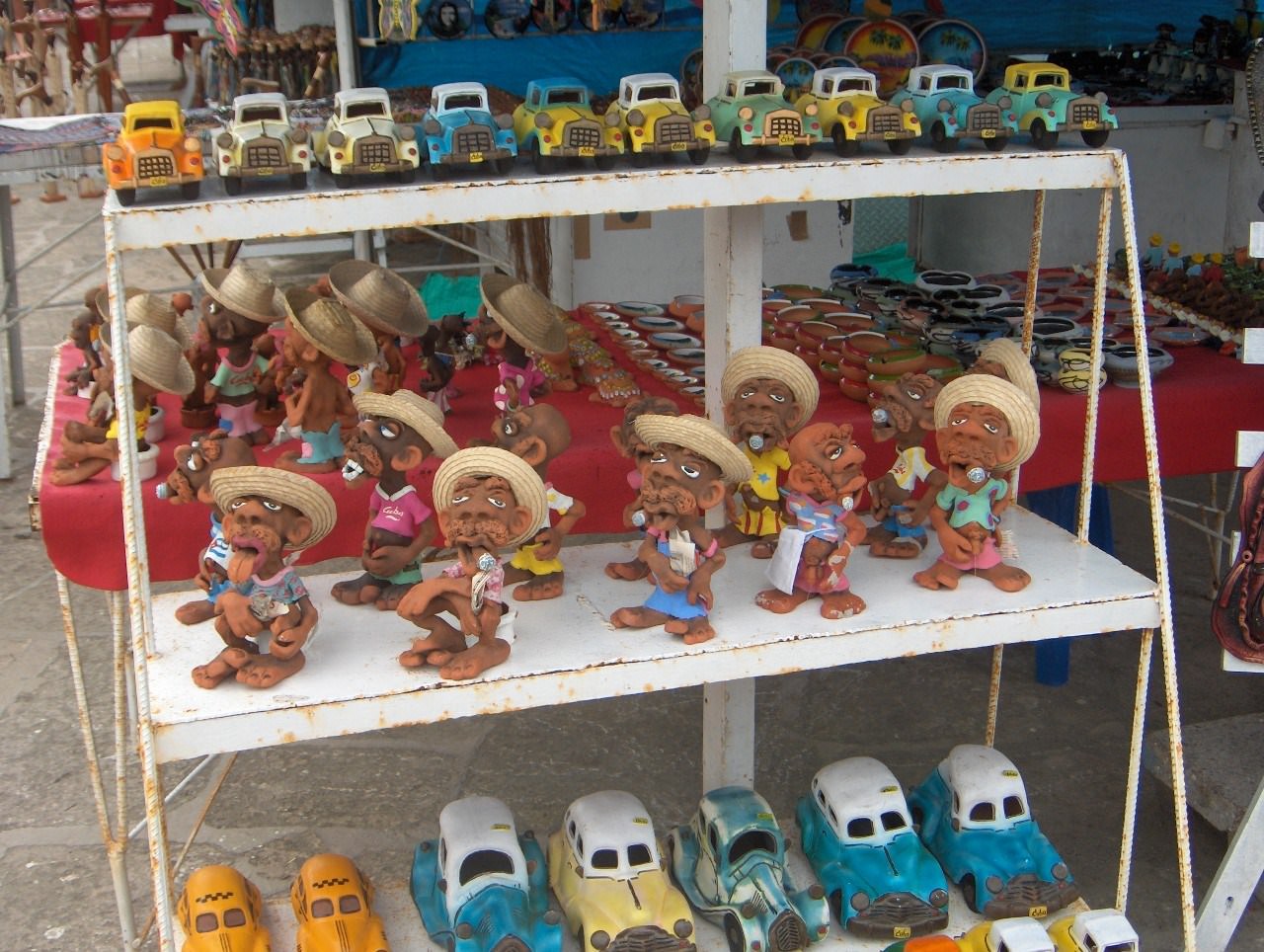 Cuba Varadero, encore de l'artisanat pour touristes