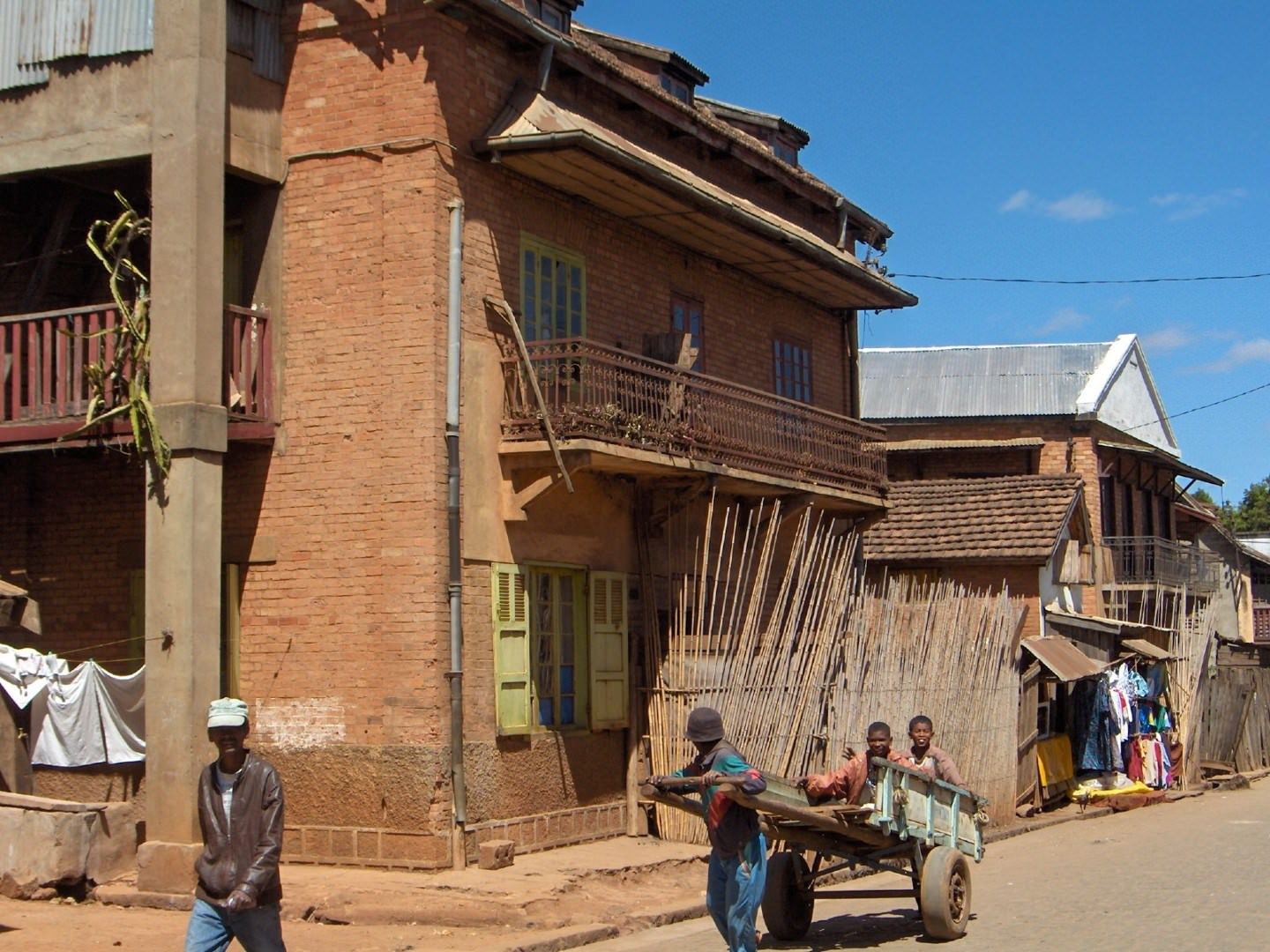 Madagascar Antsirabé, transports en ville