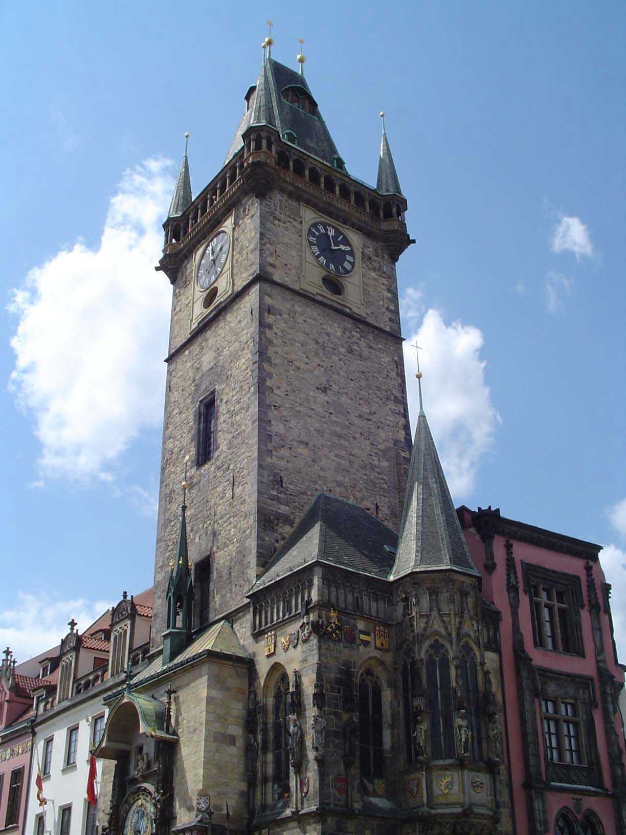 Republique Tcheque torre dell'orologio - praga