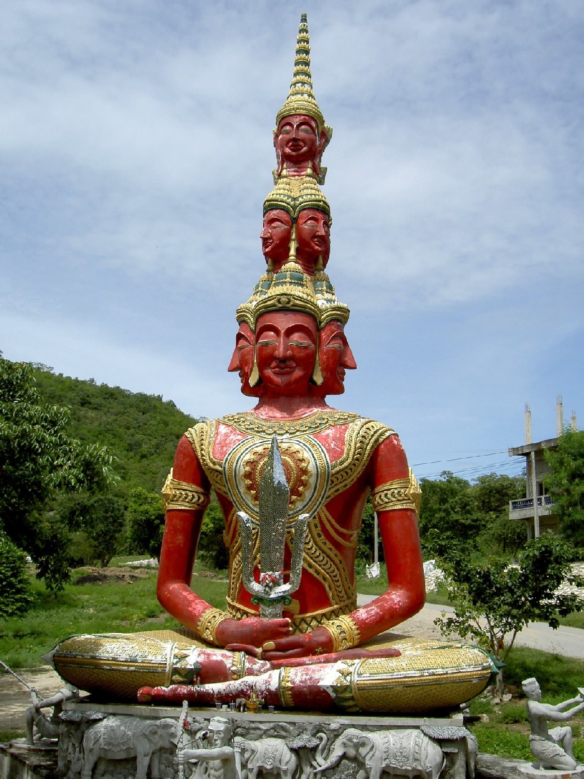 Thailande Statue de Bouda